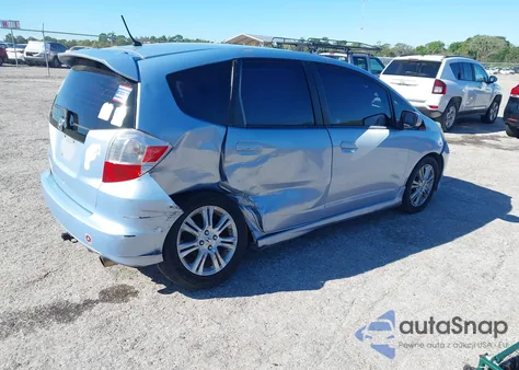 2009 Honda Fit Sport из США, поврежденный, VIN JHMGE88489S042437